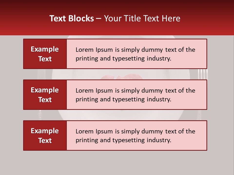 A Plate With A Broken Heart On It PowerPoint Template