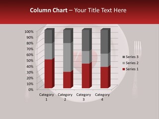A Plate With A Broken Heart On It PowerPoint Template
