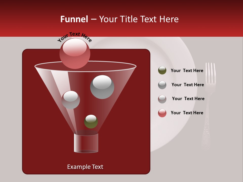 A Plate With A Broken Heart On It PowerPoint Template