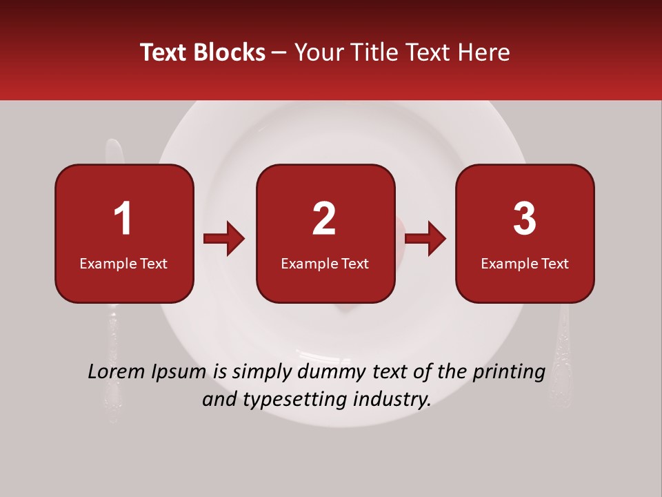A Plate With A Broken Heart On It PowerPoint Template