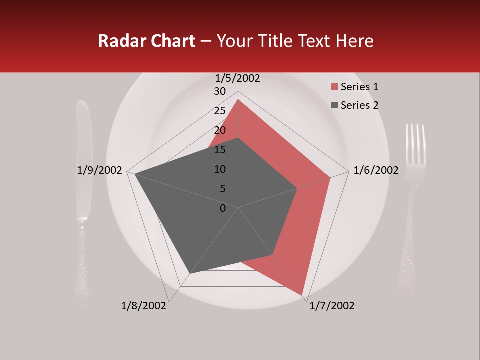 A Plate With A Broken Heart On It PowerPoint Template