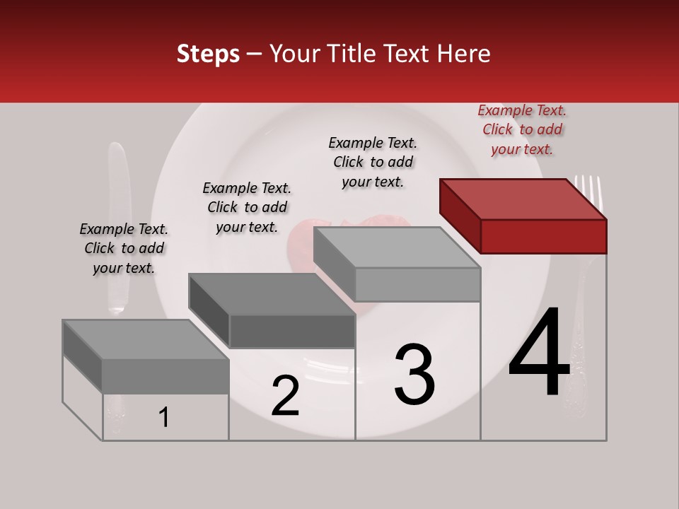 A Plate With A Broken Heart On It PowerPoint Template