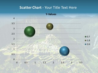 A View Of A Mountain With A Valley In The Background PowerPoint Template