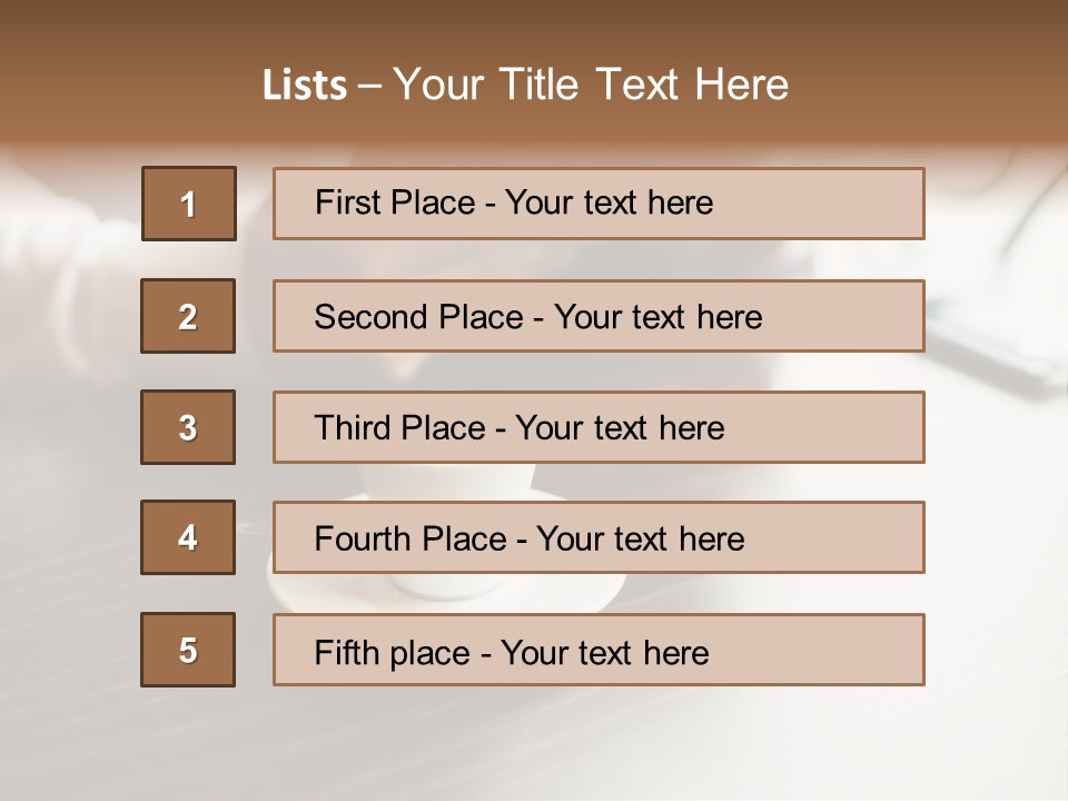 A Person Sitting At A Table With A Tablet PowerPoint Template