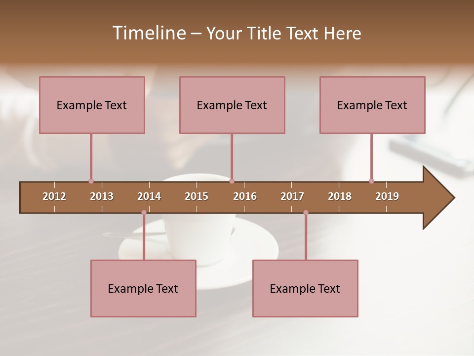A Person Sitting At A Table With A Tablet PowerPoint Template