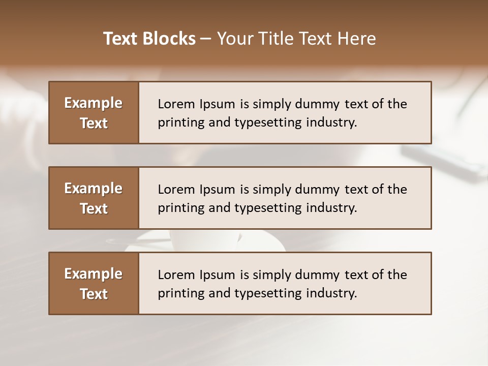 A Person Sitting At A Table With A Tablet PowerPoint Template