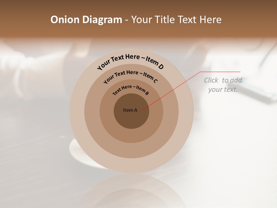 A Person Sitting At A Table With A Tablet PowerPoint Template