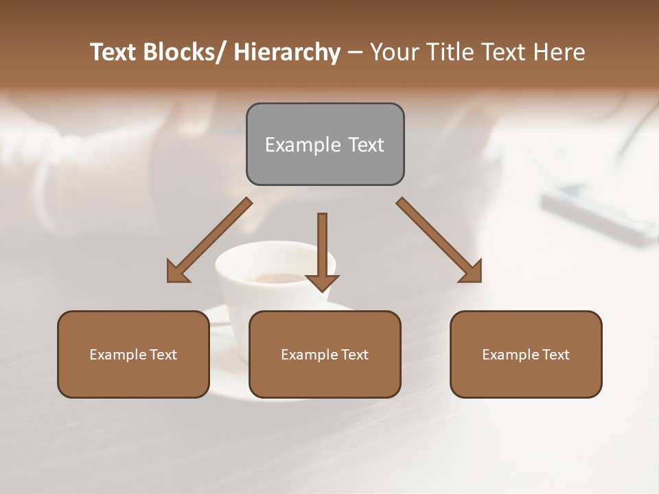 A Person Sitting At A Table With A Tablet PowerPoint Template