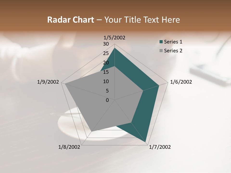 A Person Sitting At A Table With A Tablet PowerPoint Template