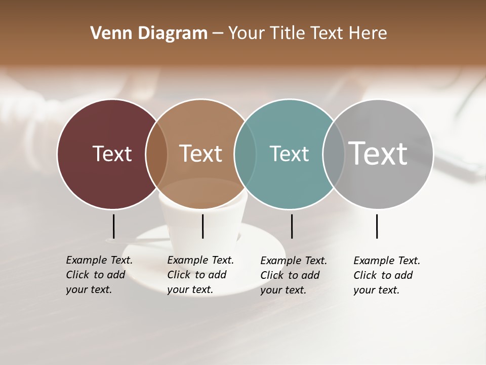 A Person Sitting At A Table With A Tablet PowerPoint Template
