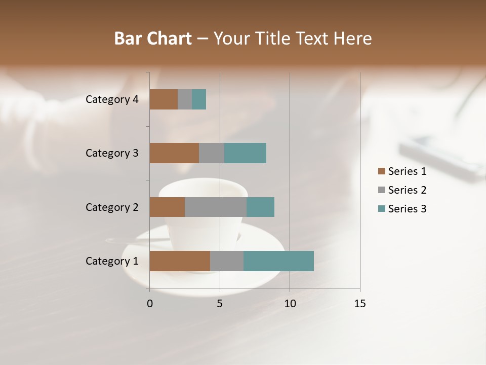 A Person Sitting At A Table With A Tablet PowerPoint Template