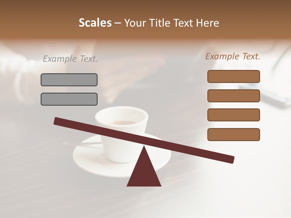 A Person Sitting At A Table With A Tablet PowerPoint Template
