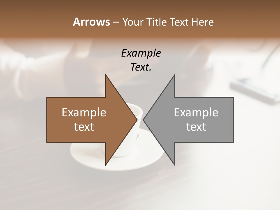 A Person Sitting At A Table With A Tablet PowerPoint Template