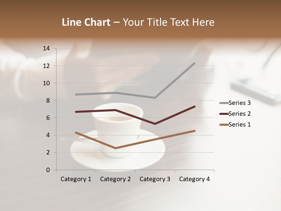 A Person Sitting At A Table With A Tablet PowerPoint Template