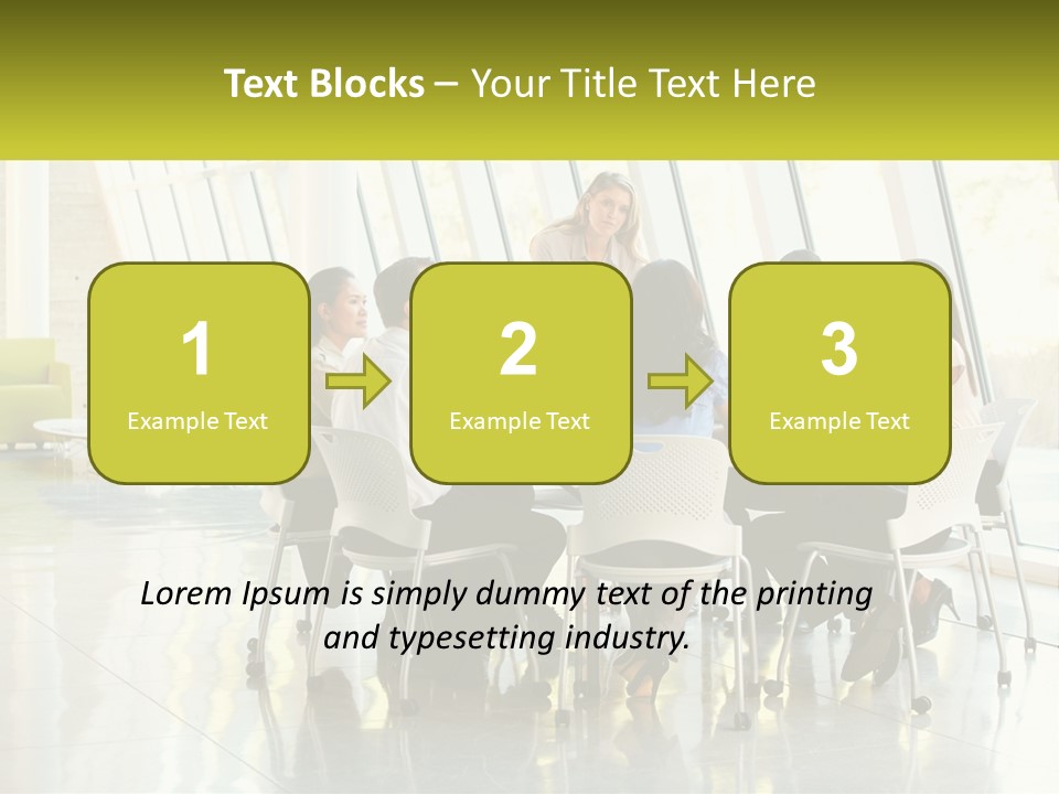 A Group Of People Sitting Around A Table Talking PowerPoint Template