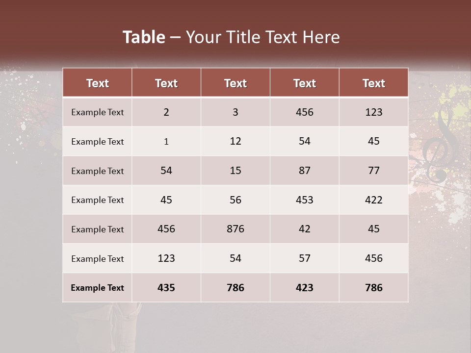 A Young Boy Listening To Music With Headphones On PowerPoint Template