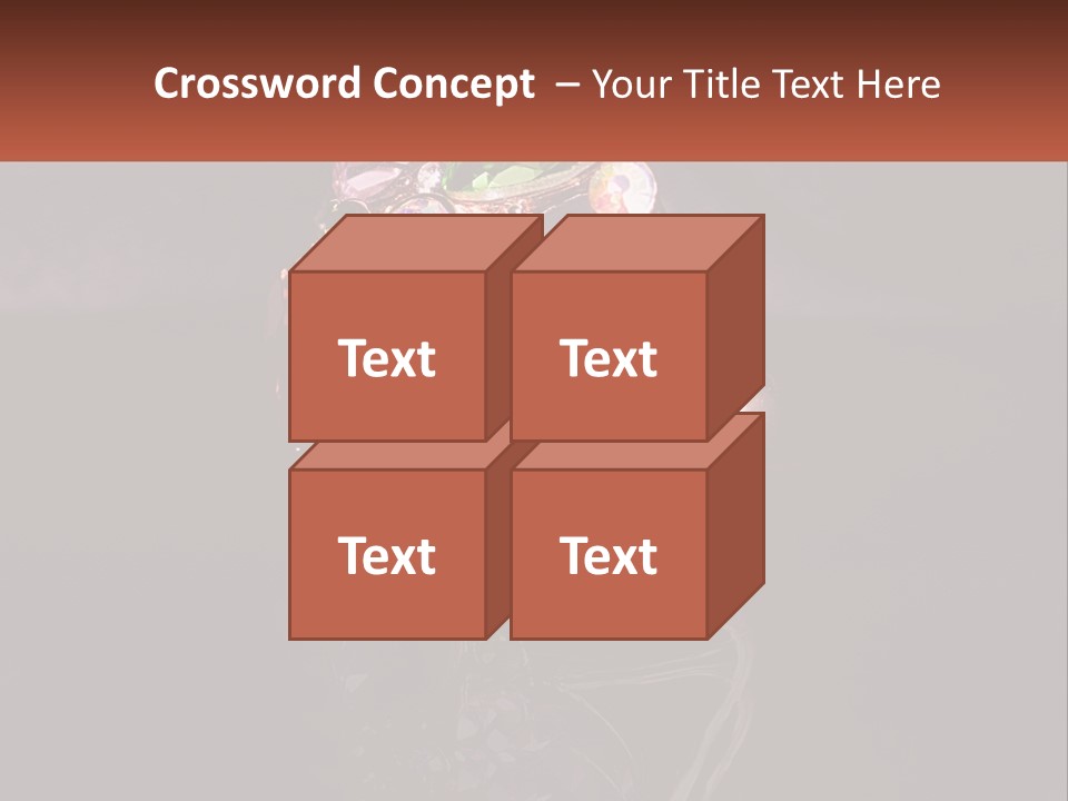 A Ring With A Bunch Of Different Colored Stones On It PowerPoint Template