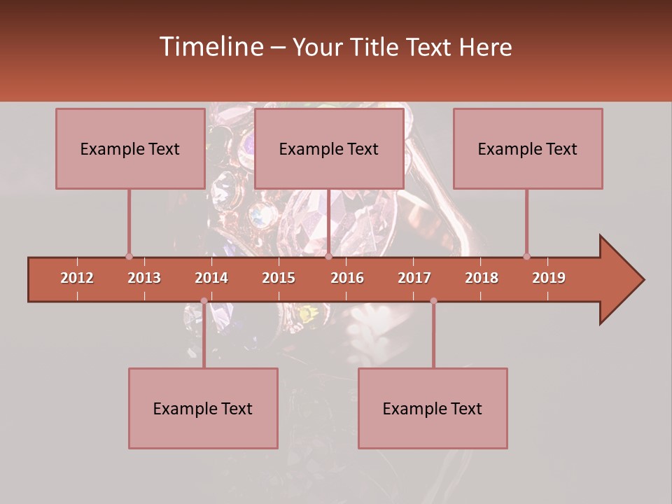A Ring With A Bunch Of Different Colored Stones On It PowerPoint Template