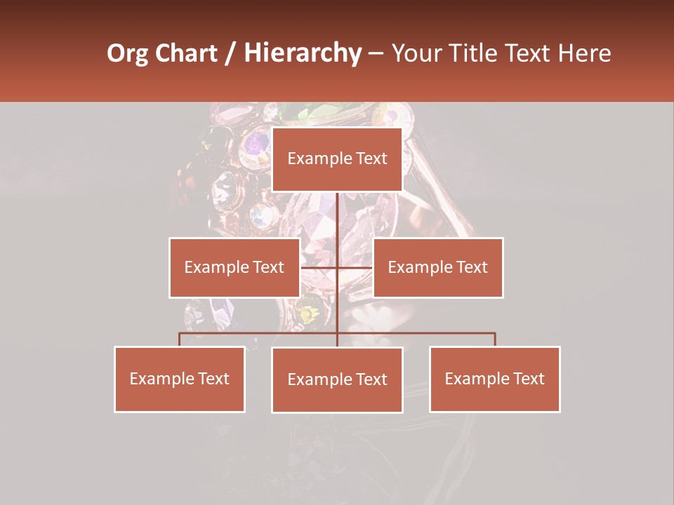 A Ring With A Bunch Of Different Colored Stones On It PowerPoint Template