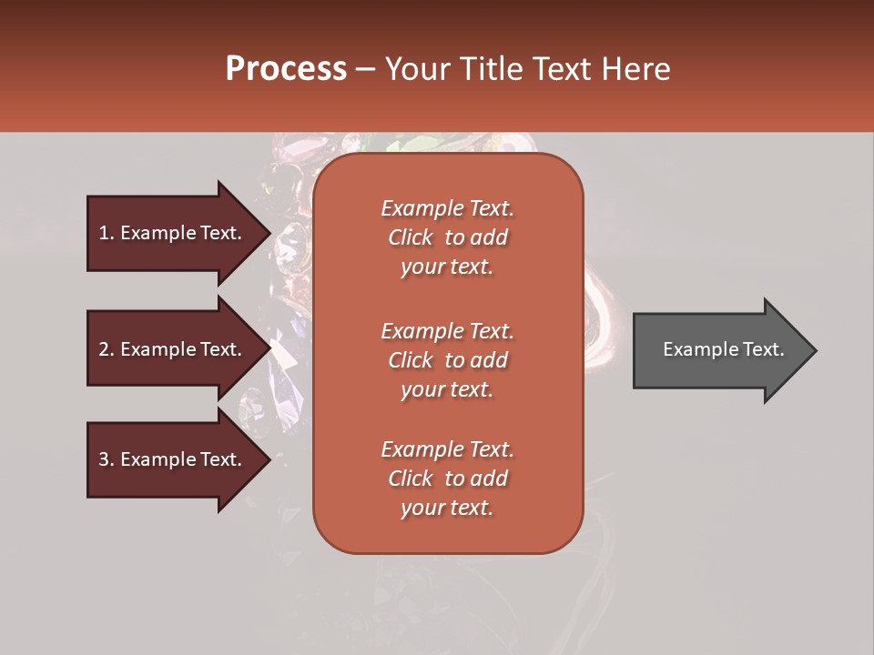 A Ring With A Bunch Of Different Colored Stones On It PowerPoint Template