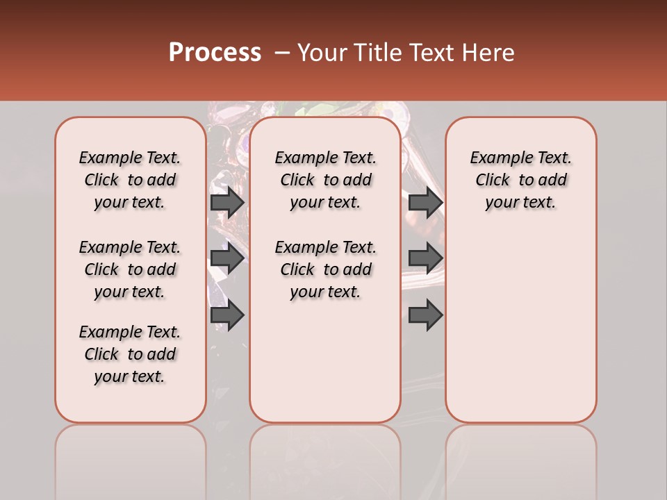 A Ring With A Bunch Of Different Colored Stones On It PowerPoint Template