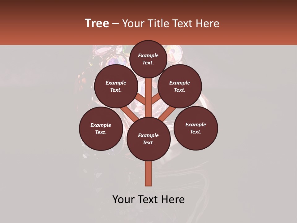 A Ring With A Bunch Of Different Colored Stones On It PowerPoint Template