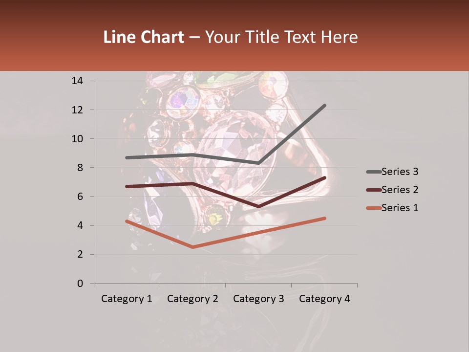 A Ring With A Bunch Of Different Colored Stones On It PowerPoint Template