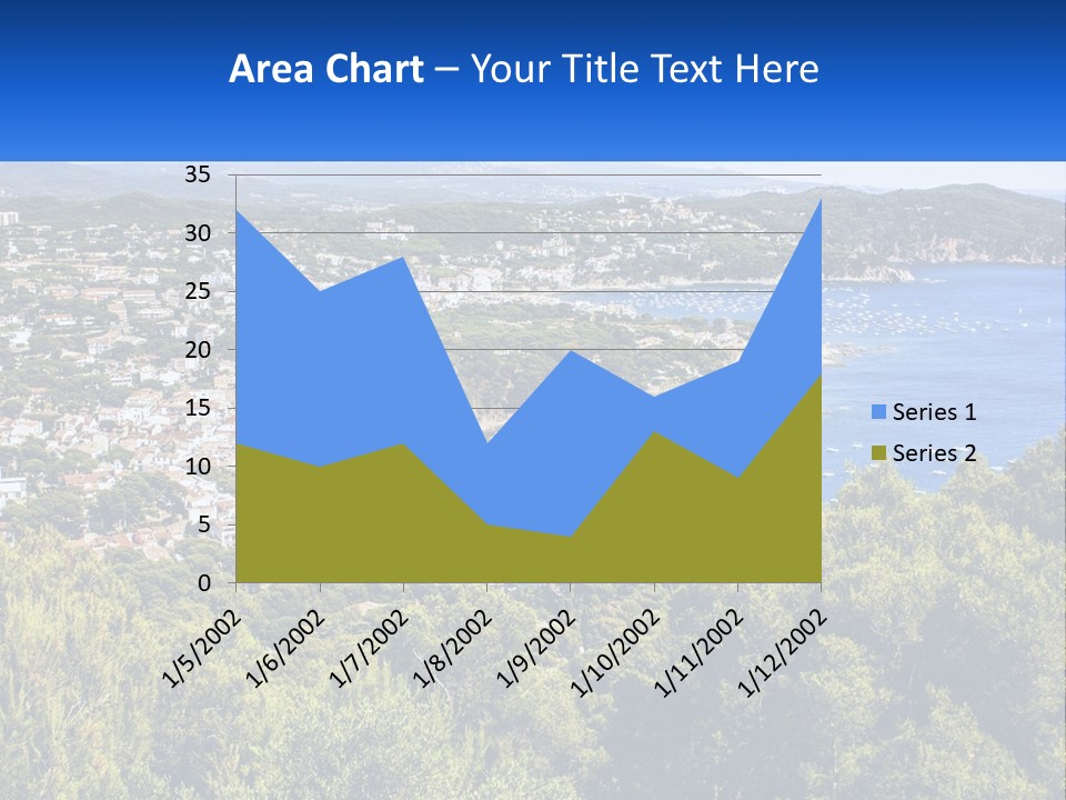 A Scenic View Of A Bay With Boats In The Water PowerPoint Template