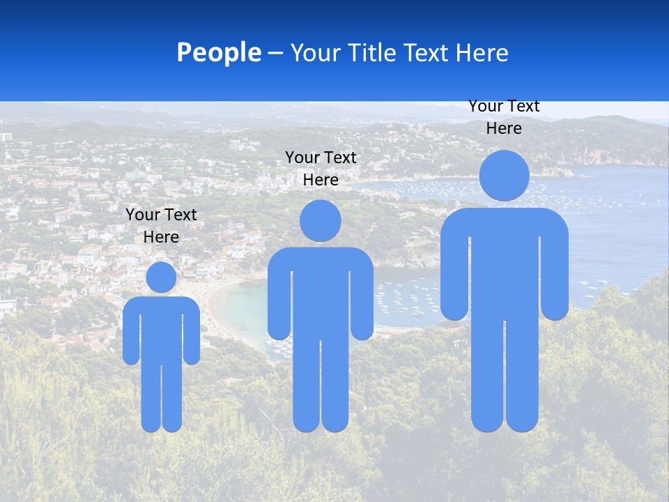 A Scenic View Of A Bay With Boats In The Water PowerPoint Template