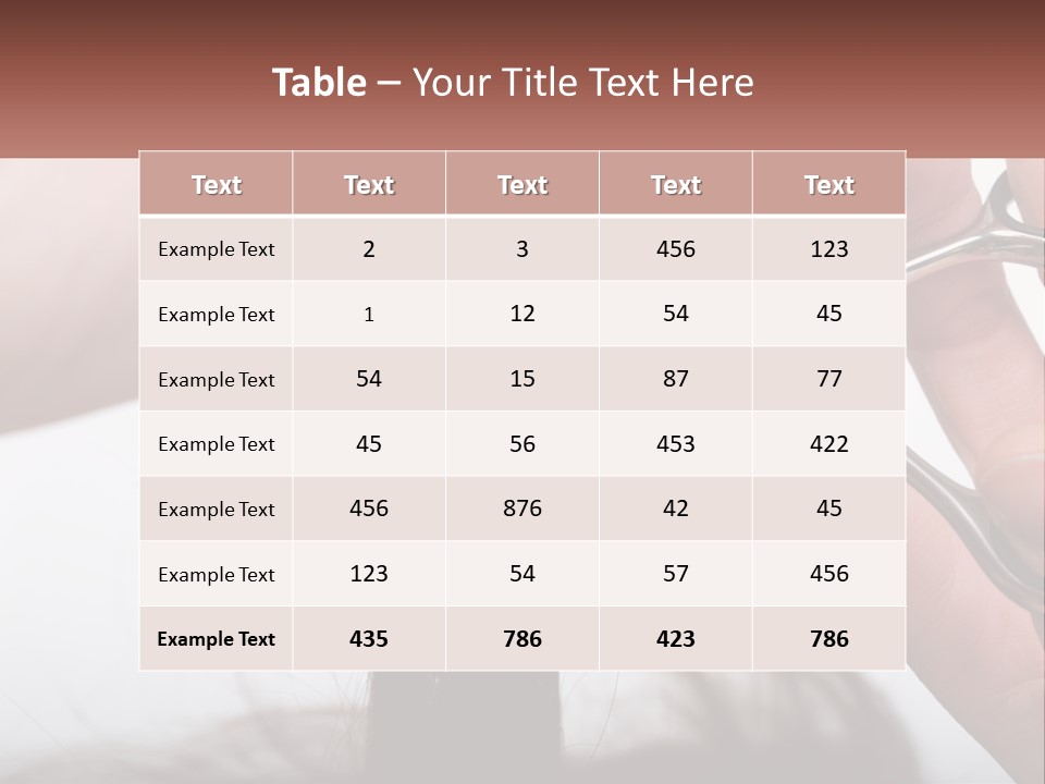 A Person Cutting A Piece Of Hair With A Pair Of Scissors PowerPoint Template