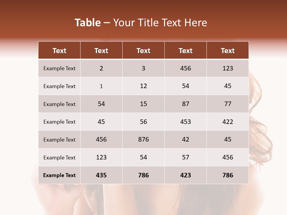 A Beautiful Woman Holding A Bottle Of Perfume PowerPoint Template