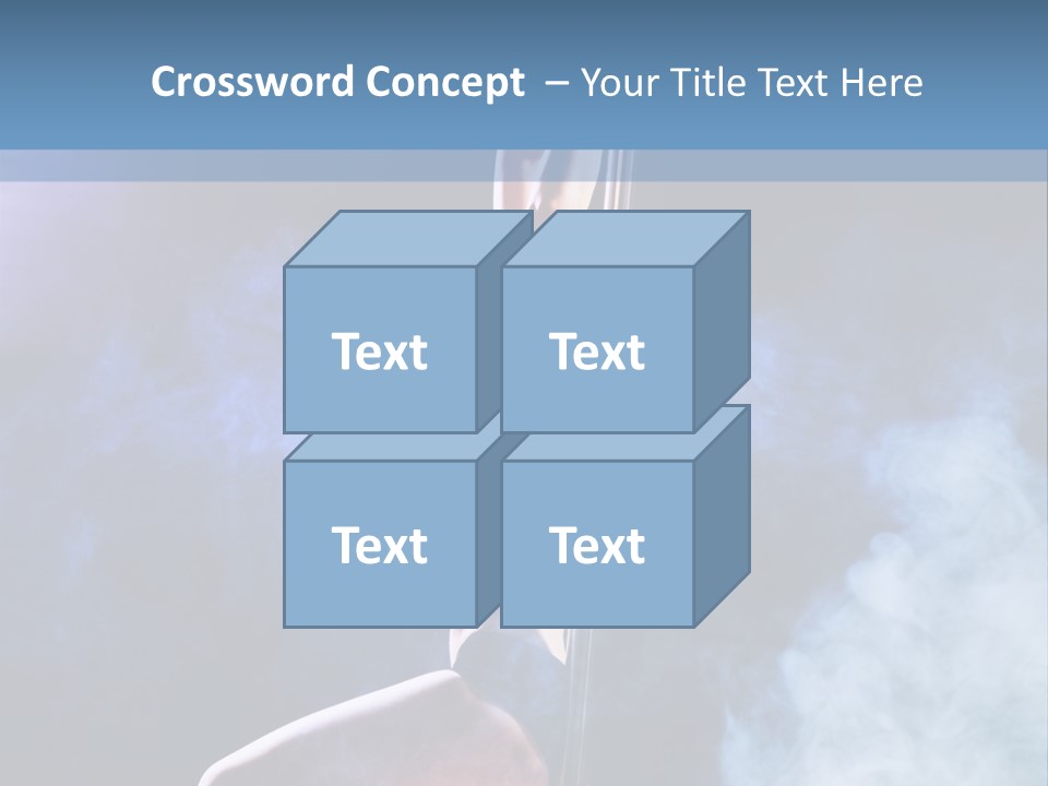A Woman In A Pole Dancing Pose On A Stage PowerPoint Template