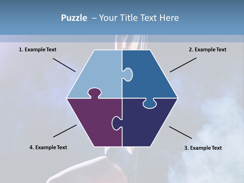 A Woman In A Pole Dancing Pose On A Stage PowerPoint Template