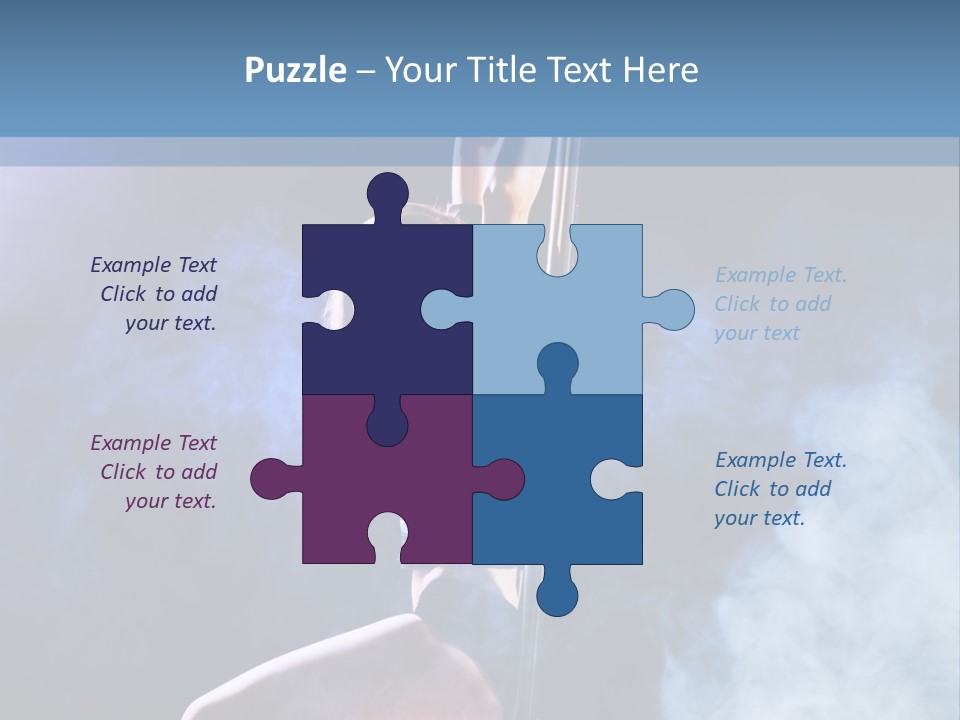 A Woman In A Pole Dancing Pose On A Stage PowerPoint Template