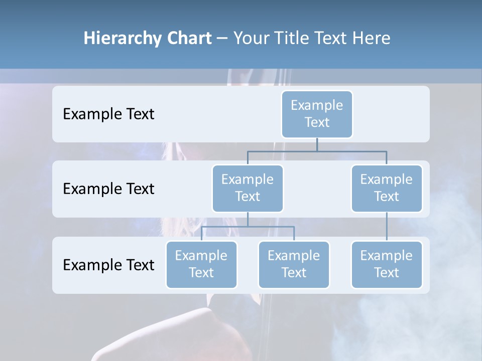 A Woman In A Pole Dancing Pose On A Stage PowerPoint Template
