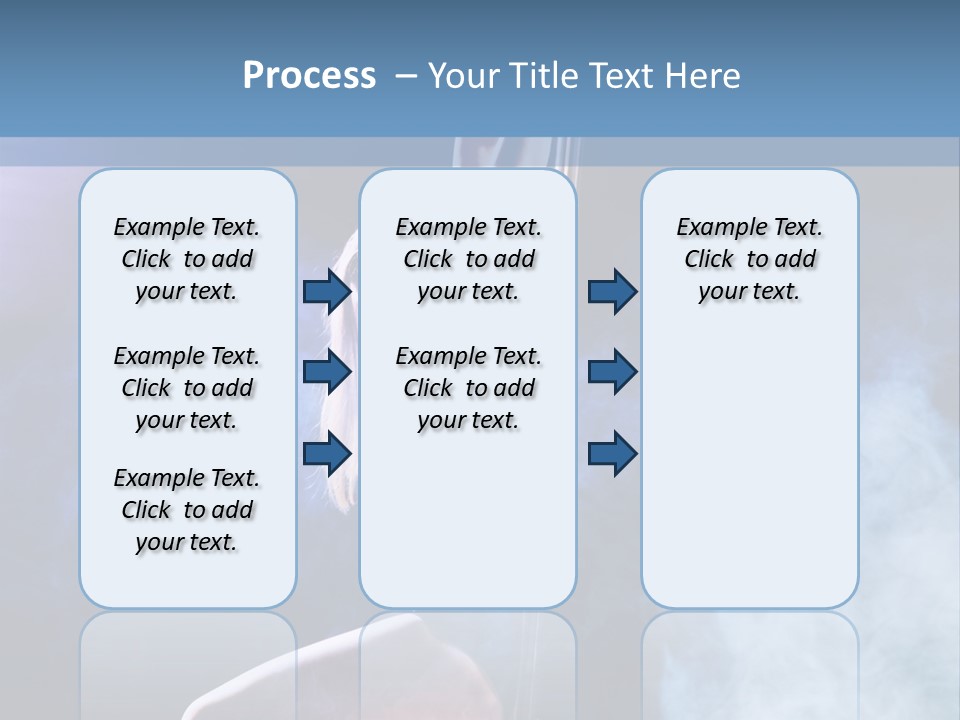A Woman In A Pole Dancing Pose On A Stage PowerPoint Template