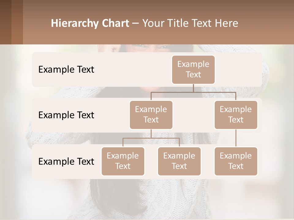 A Woman Holding Her Hair In Front Of Her Head PowerPoint Template