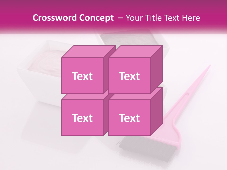 Three Bowls Of Food With A Spoon On A Table PowerPoint Template