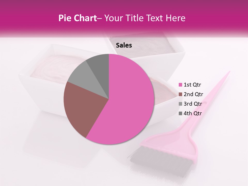 Three Bowls Of Food With A Spoon On A Table PowerPoint Template