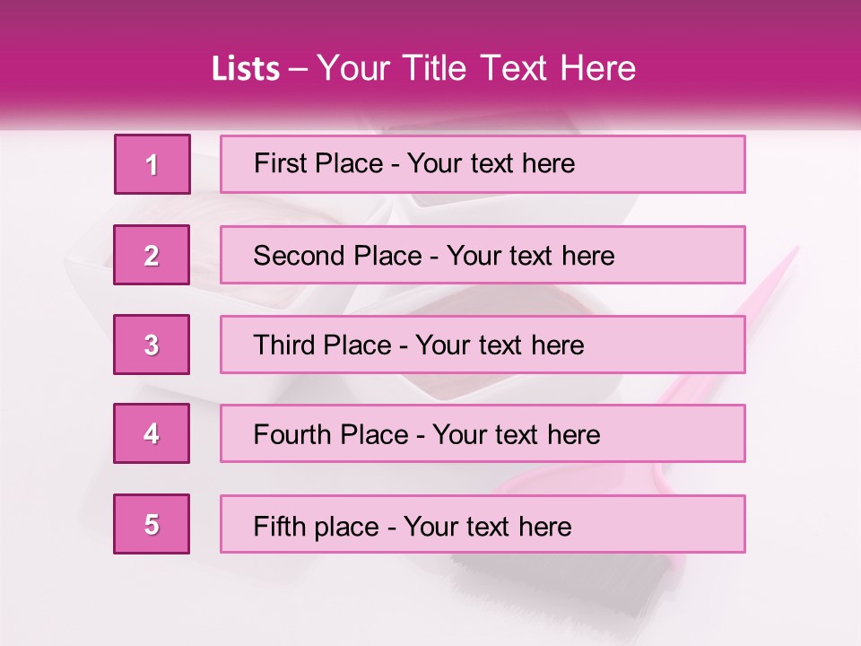 Three Bowls Of Food With A Spoon On A Table PowerPoint Template