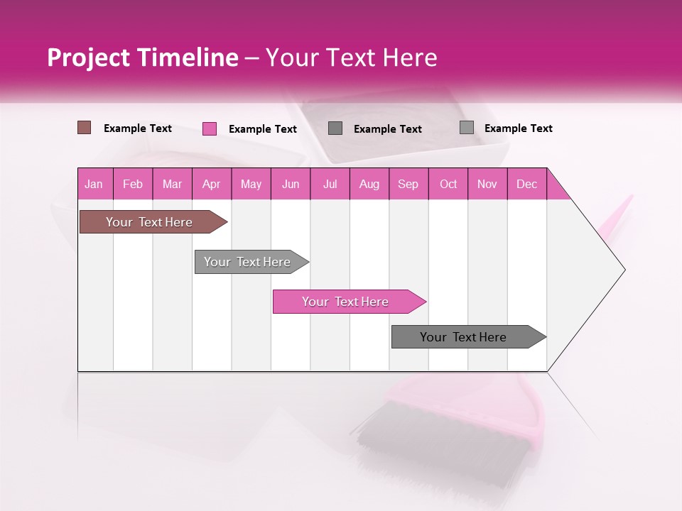 Three Bowls Of Food With A Spoon On A Table PowerPoint Template