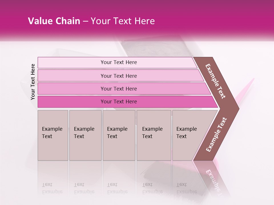Three Bowls Of Food With A Spoon On A Table PowerPoint Template