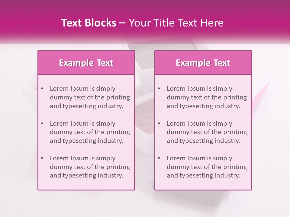 Three Bowls Of Food With A Spoon On A Table PowerPoint Template