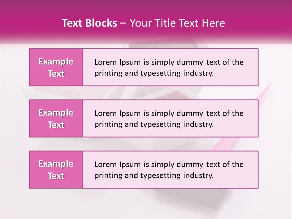 Three Bowls Of Food With A Spoon On A Table PowerPoint Template