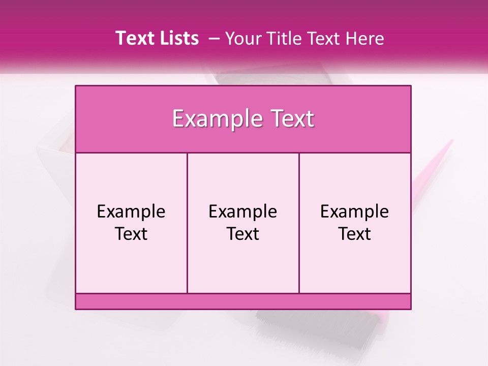 Three Bowls Of Food With A Spoon On A Table PowerPoint Template