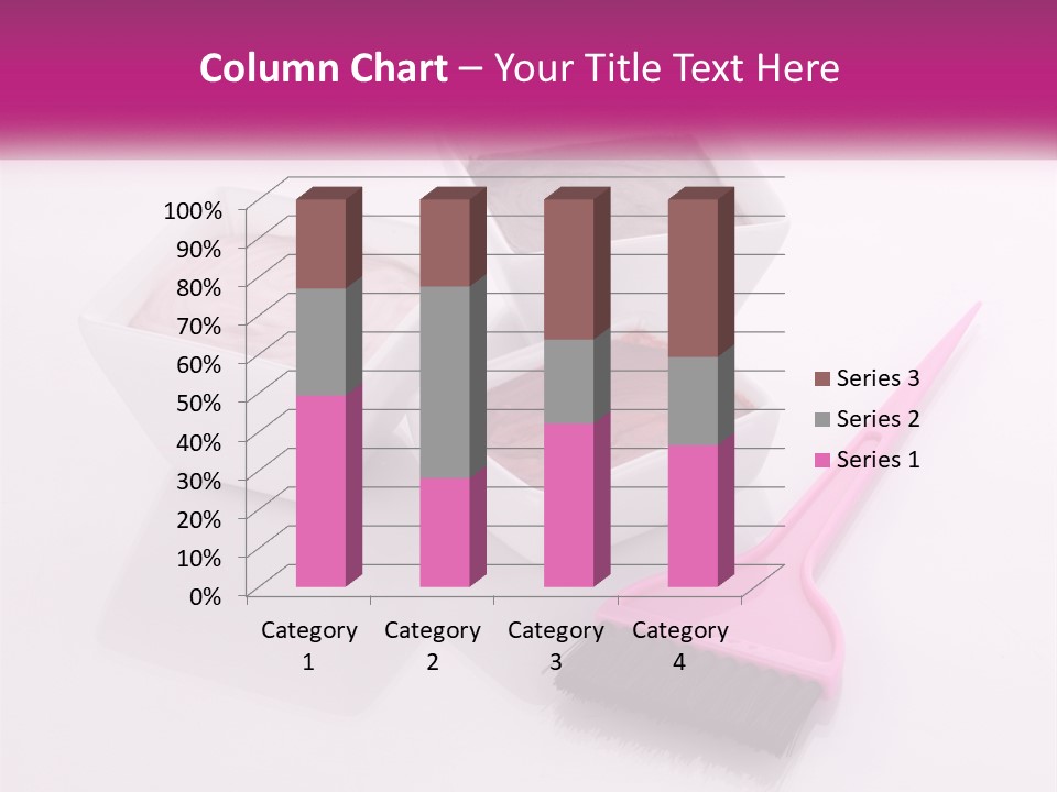 Three Bowls Of Food With A Spoon On A Table PowerPoint Template