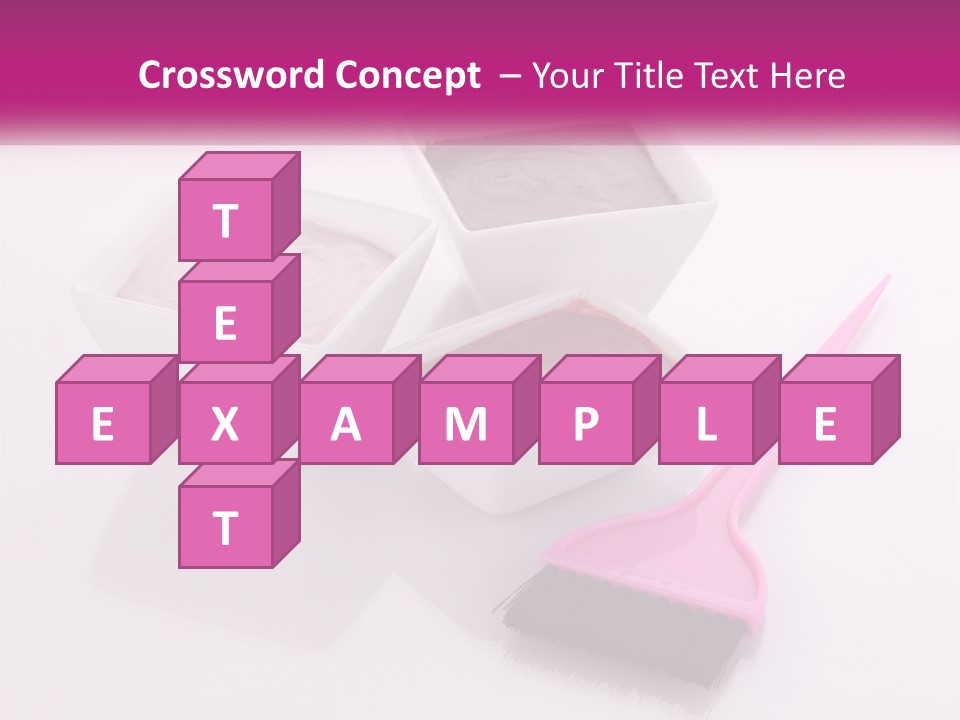 Three Bowls Of Food With A Spoon On A Table PowerPoint Template