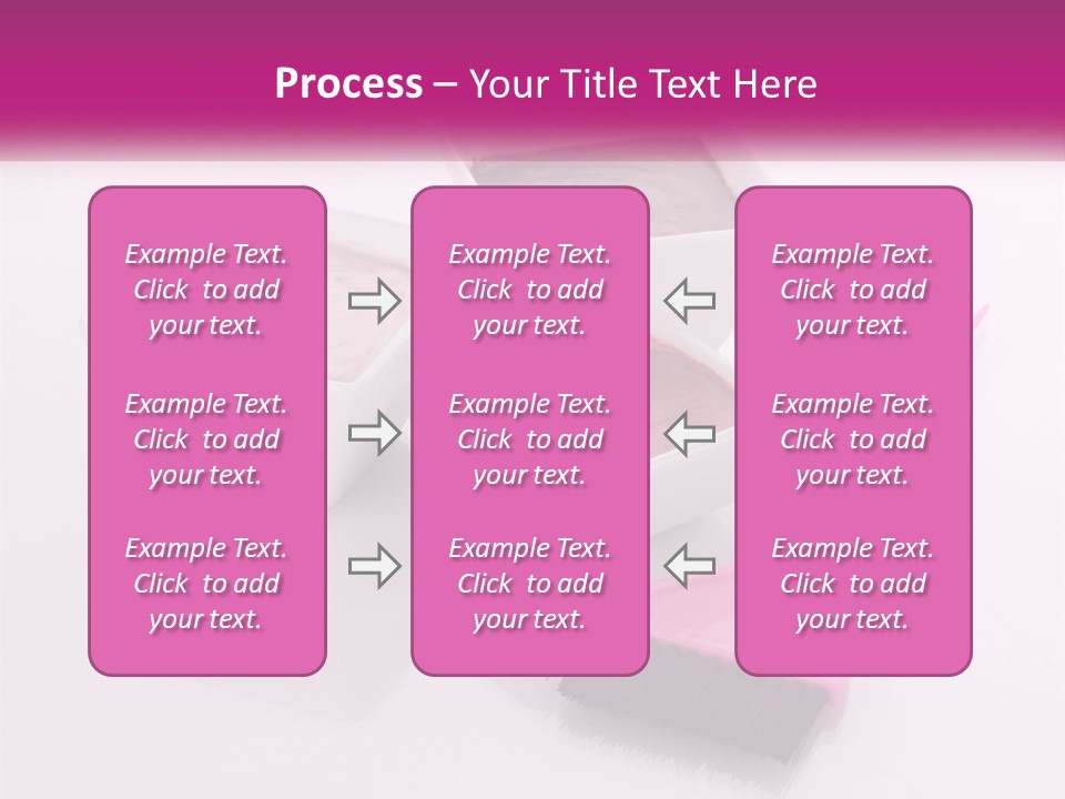Three Bowls Of Food With A Spoon On A Table PowerPoint Template