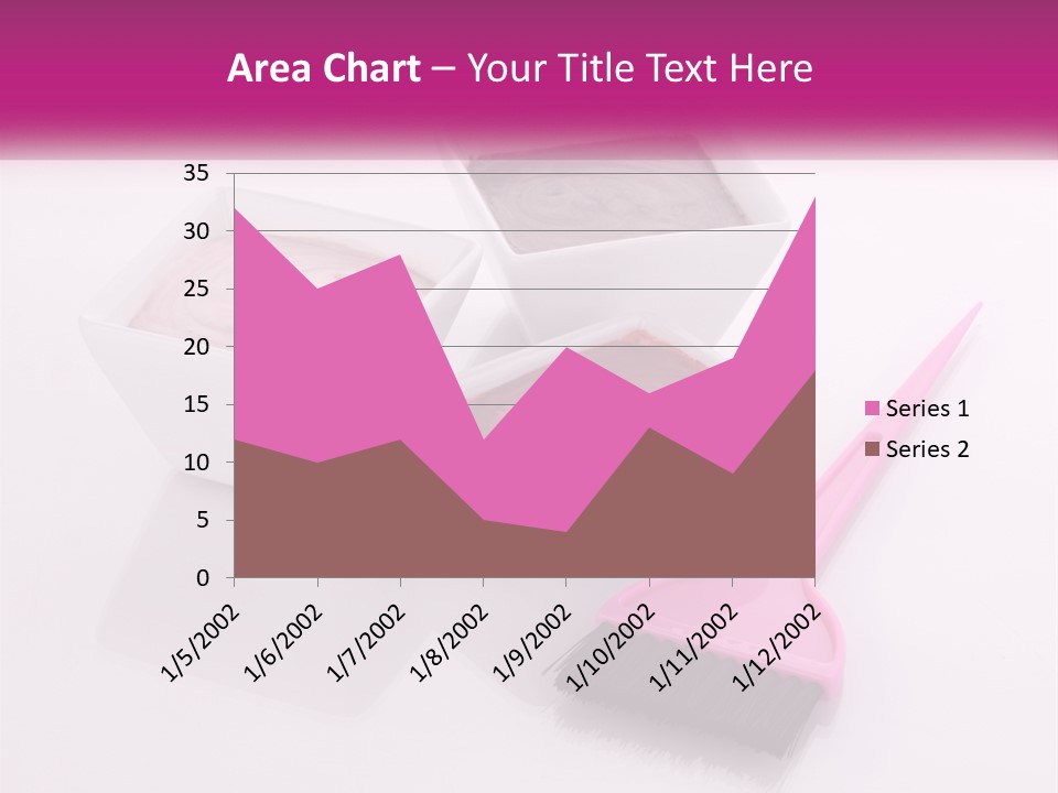 Three Bowls Of Food With A Spoon On A Table PowerPoint Template