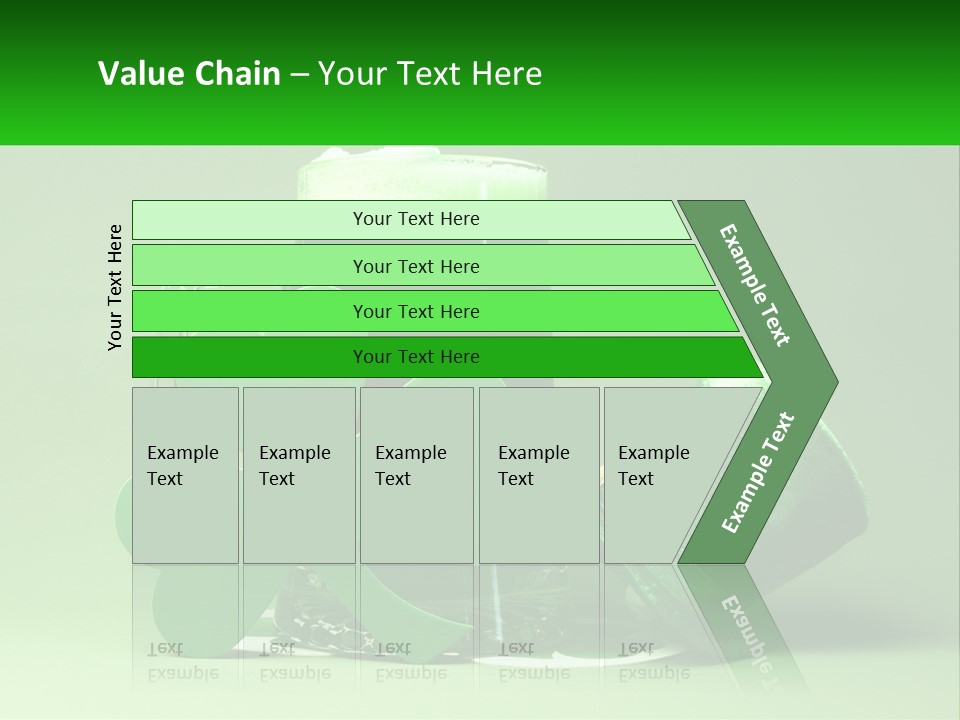 A Glass Of Beer With A Shamrock Next To It PowerPoint Template